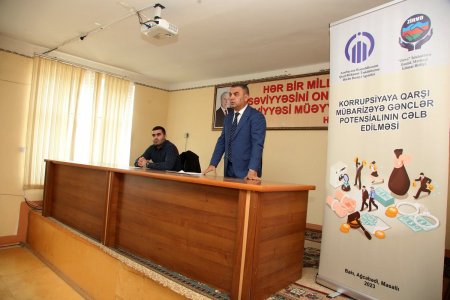 “Zirvə” İslahatlara Dəstək Mərkəzi İB-i Ağcabədidə maarifləndirici tədbir keçirib