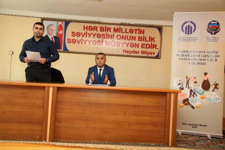 “Zirvə” İslahatlara Dəstək Mərkəzi İB-i Ağcabədidə maarifləndirici tədbir keçirib