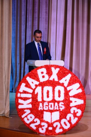 Ağdaş kitabxanasının 100 illiyi qeyd edilib