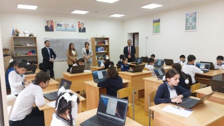 Məktəblilər arasında məntiq yarışı keçirilib