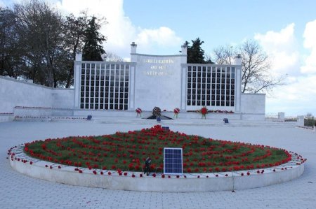 İsmayıllı Şəhidlər Xiyabanının yenidənqurmadan sonra açılış mərasimi keçirilib