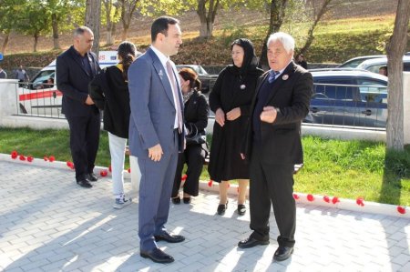 İsmayıllı Şəhidlər Xiyabanının yenidənqurmadan sonra açılış mərasimi keçirilib