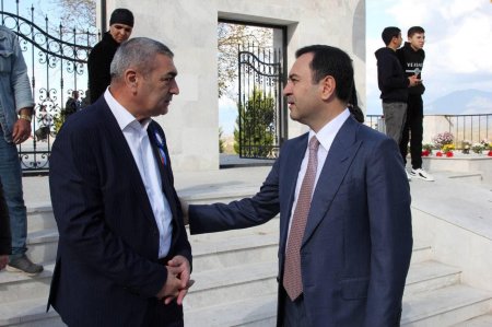 İsmayıllı Şəhidlər Xiyabanının yenidənqurmadan sonra açılış mərasimi keçirilib
