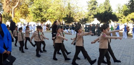 Mingəçevirdə “Zəfər paradı” təşkil olunub