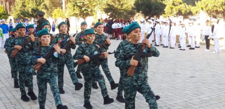 Mingəçevirdə “Zəfər paradı” təşkil olunub