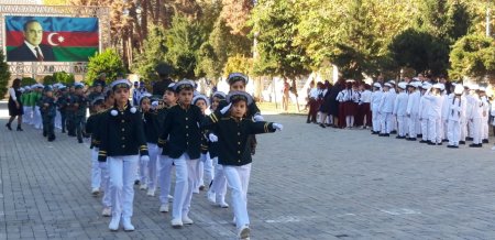 Mingəçevirdə “Zəfər paradı” təşkil olunub