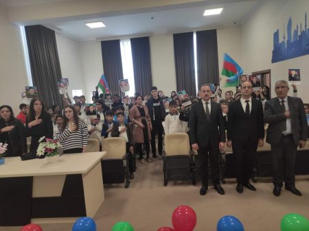 Mərkəzi Aran bölgəsinin ümumi təhsil müəssisələrində Zəfər Günü qeyd olunub