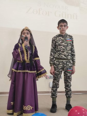 Mərkəzi Aran bölgəsinin ümumi təhsil müəssisələrində Zəfər Günü qeyd olunub