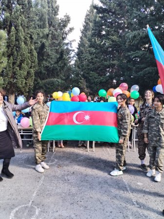 Mərkəzi Aran bölgəsinin ümumi təhsil müəssisələrində Zəfər Günü qeyd olunub