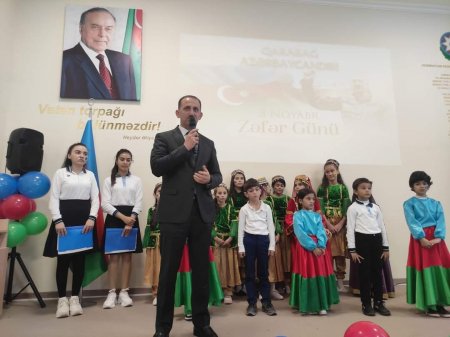 Mərkəzi Aran bölgəsinin ümumi təhsil müəssisələrində Zəfər Günü qeyd olunub