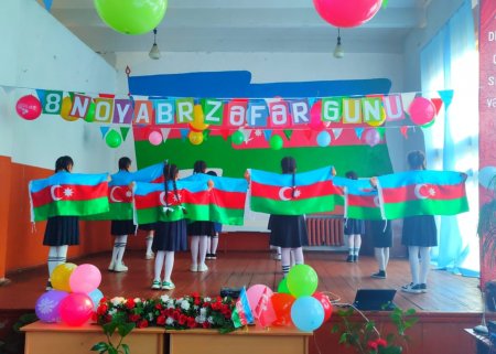 Mərkəzi Aran bölgəsinin ümumi təhsil müəssisələrində Zəfər Günü qeyd olunub