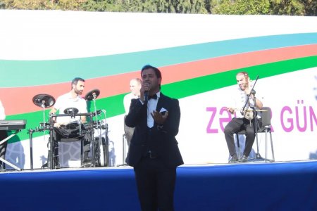 Şəki şəhərində Zəfər Gününə həsr olunmuş konsert proqramı təşkil edildi