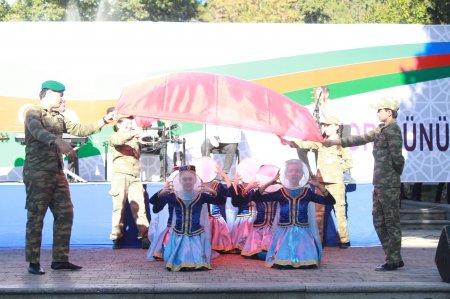 Şəki şəhərində Zəfər Gününə həsr olunmuş konsert proqramı təşkil edildi