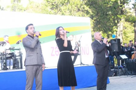 Şəki şəhərində Zəfər Gününə həsr olunmuş konsert proqramı təşkil edildi