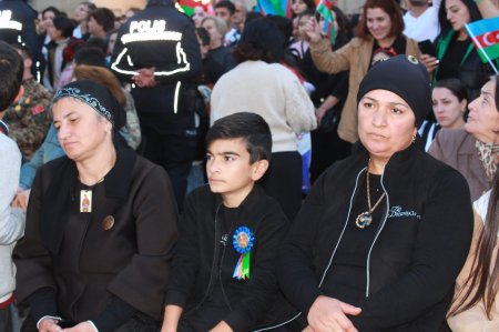Şəki şəhərində Zəfər Gününə həsr olunmuş konsert proqramı təşkil edildi