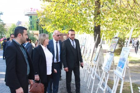 Şəki şəhərində Zəfər Gününə həsr olunmuş konsert proqramı təşkil edildi