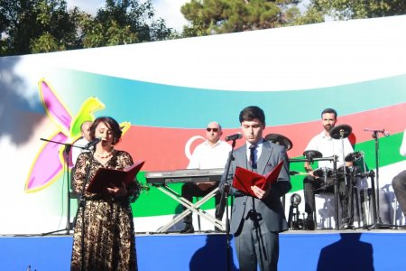 Şəki şəhərində Zəfər Gününə həsr olunmuş konsert proqramı təşkil edildi