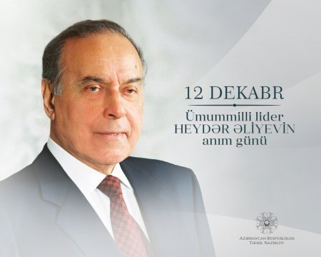 Heydər Əliyev xalqımızın yaddaşına əbədi həkk olunmuş dahi şəxsiyyətdir