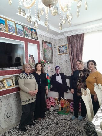 Şəhid ailəsi ziyarət olundu