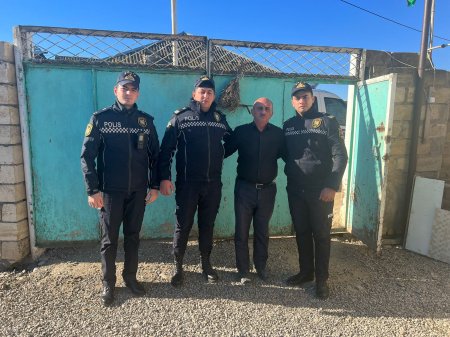 Hacıqabul Rayon Polis Şöbəsinin əməkdaşları qarşıdan gələn Dünya Azərbaycanlılarının Həmrəyliyi Günü və Yeni İl bayramı ərəfəsində Vətən müharibəsi şəhidlərinin ailələrini ziyarət ediblər