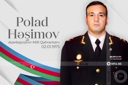 Şəhid general-mayor Polad Həşimovun doğum günüdür - FOTO