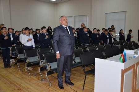 İstedad siniflərinin şagirdləri arasında intellektual bilik yarışı təşkil olunub
