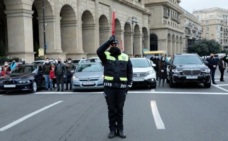 20 Yanvar şəhidlərinin xatirəsi bir dəqiqəlik sükutla yad olundu