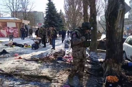 Donetskin atəşə tutulması nəticəsində 28 nəfər ölüb