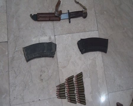 Zaqatalada 3-ü avtomat olmaqla 6 odlu silah götürülüb