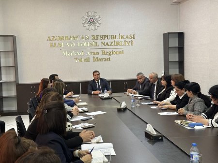 Şagird davranış qaydaları və valideyn-məktəb münasibətlərinin tənzimlənməsi ilə bağlı görüş