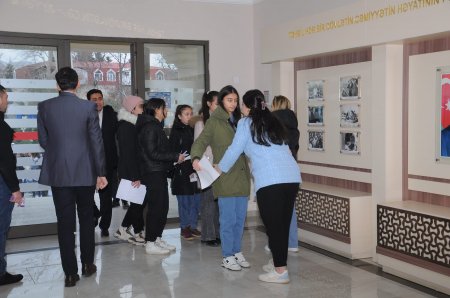 Fənn olimpiadalarının yarımfinal turu keçirilib