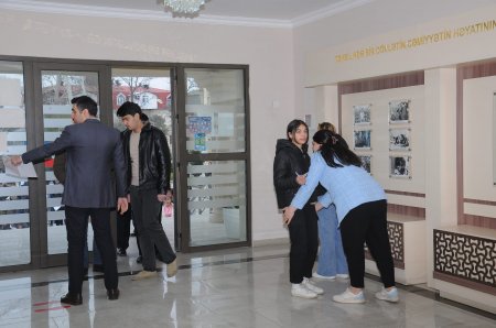 Fənn olimpiadalarının yarımfinal turu keçirilib