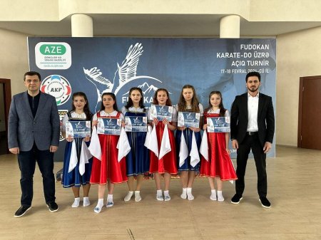 Uşaqlar, yeniyetmələr və gənclər arasında fudokan nümayəndəliyinin açıq turniri keçirildi