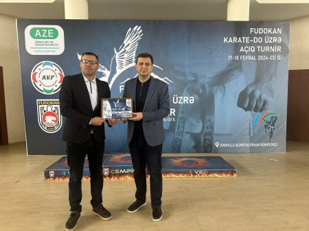 Uşaqlar, yeniyetmələr və gənclər arasında fudokan nümayəndəliyinin açıq turniri keçirildi