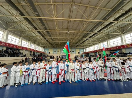 Uşaqlar, yeniyetmələr və gənclər arasında fudokan nümayəndəliyinin açıq turniri keçirildi