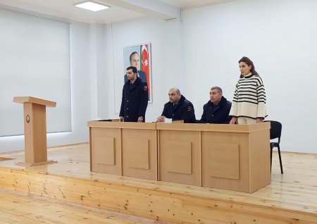 Ümumtəhsil müəssisələrində şagirdlərin təhlükəsizliyinə həsr edilən pedaqoji şuraların keçirilməsi davam edir