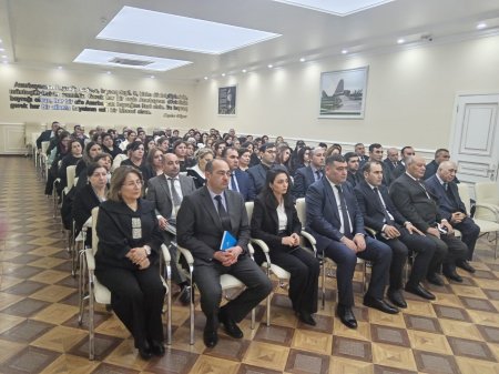 Qarabağ Regional Təhsil İdarəsinin Ağcabədi rayonu üzrə fəaliyyət göstərən təhsil müəssisələrinin rəhbərləri ilə görüş keçirilib