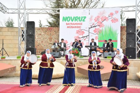 Şamaxı rayonunda Novruz bayramı qeyd olunub