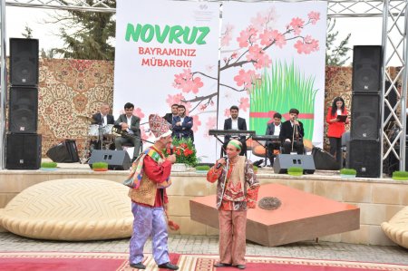 Şamaxı rayonunda Novruz bayramı qeyd olunub