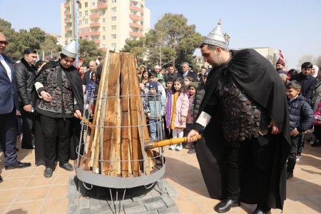 Abşeronda Novruz bayramı təntənəli qeyd olundu 