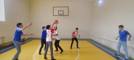 Basketbol idman növü üzrə məşğələ keçirilmişdir