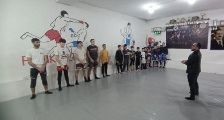 "Şamaxı" İdman Klubunda MMA və Pankration idman növləri üzrə məşğələ təşkil olunub