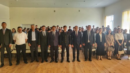 “Narkomaniyanın fiziki,mənəvi və sosial fəsadları” mövzusunda maarifləndirici tədbir keçirilib