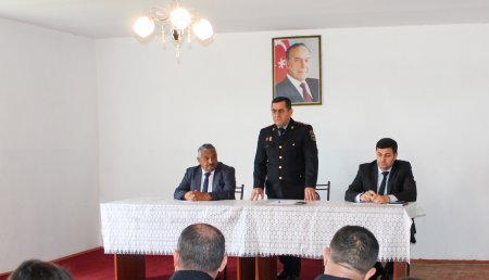 Cəlilabad Rayon Polis Şöbəsinin təşkilatçılığı ilə “Gəncliyimizi narkomaniyadan qoruyaq!” mövzusunda Günəşli kəndində məktəblilərlə görüş keçirilib