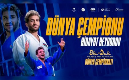 Dünya çempionu vətənə qayıtdı