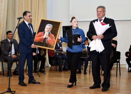 Bədii qiraət ustasının yubiley gecəsi təşkil edilib