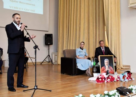 Bədii qiraət ustasının yubiley gecəsi təşkil edilib