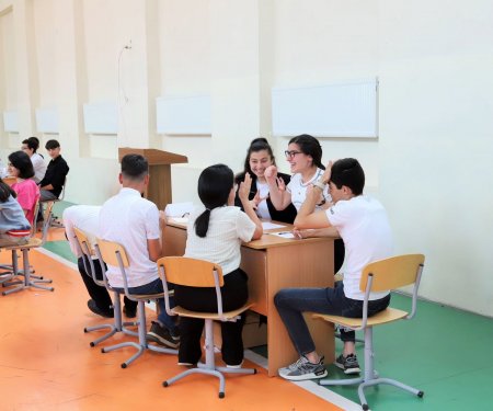 "Bir kərə yüksələn bayraq" adlı intellektual məktəb çempionatının zona mərhələsi təşkil olunub 