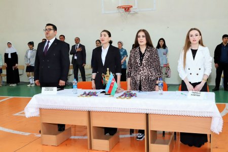 "Bir kərə yüksələn bayraq" adlı intellektual məktəb çempionatının zona mərhələsi təşkil olunub 