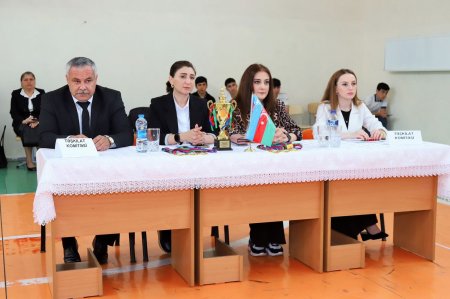 "Bir kərə yüksələn bayraq" adlı intellektual məktəb çempionatının zona mərhələsi təşkil olunub 